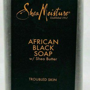 Shea Moisture AFRICAN BLACK SOAP W / SHEA BUTTER